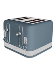 Laura Ashley Dark Slate 4 Slice Toaster - Image 4 of 6