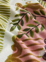 Peach Pink Print - Модальный жилет - 6ичинен 6 сүрөт