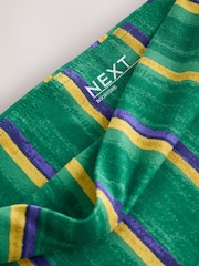 жашыл Stripe - Cotton Rich Bandeau Boobtube Top - 3ичинен 3 сүрөт