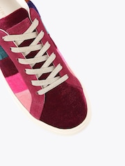 Kurt Geiger London Pink Lane Stripe Cupsole Trainers - Image 4 of 5