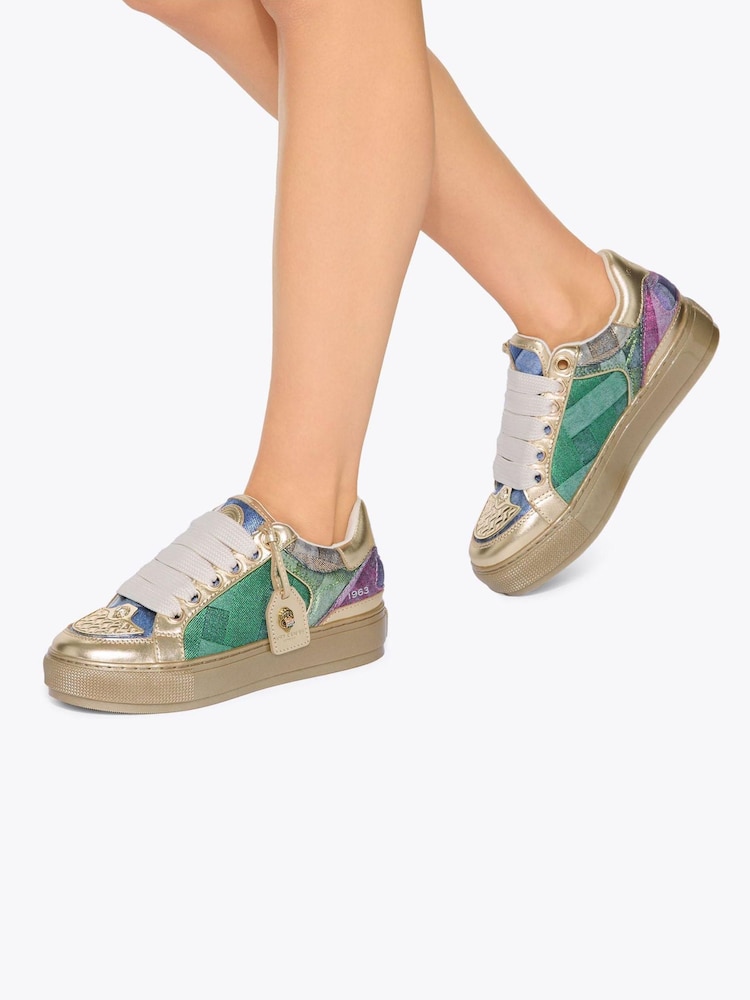 Kurt Geiger London Southbank Tag Trainers - Image 1 of 5