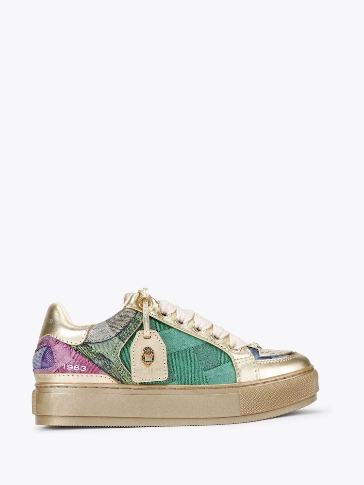 Kurt Geiger London Southbank Tag Trainers - Image 2 of 5