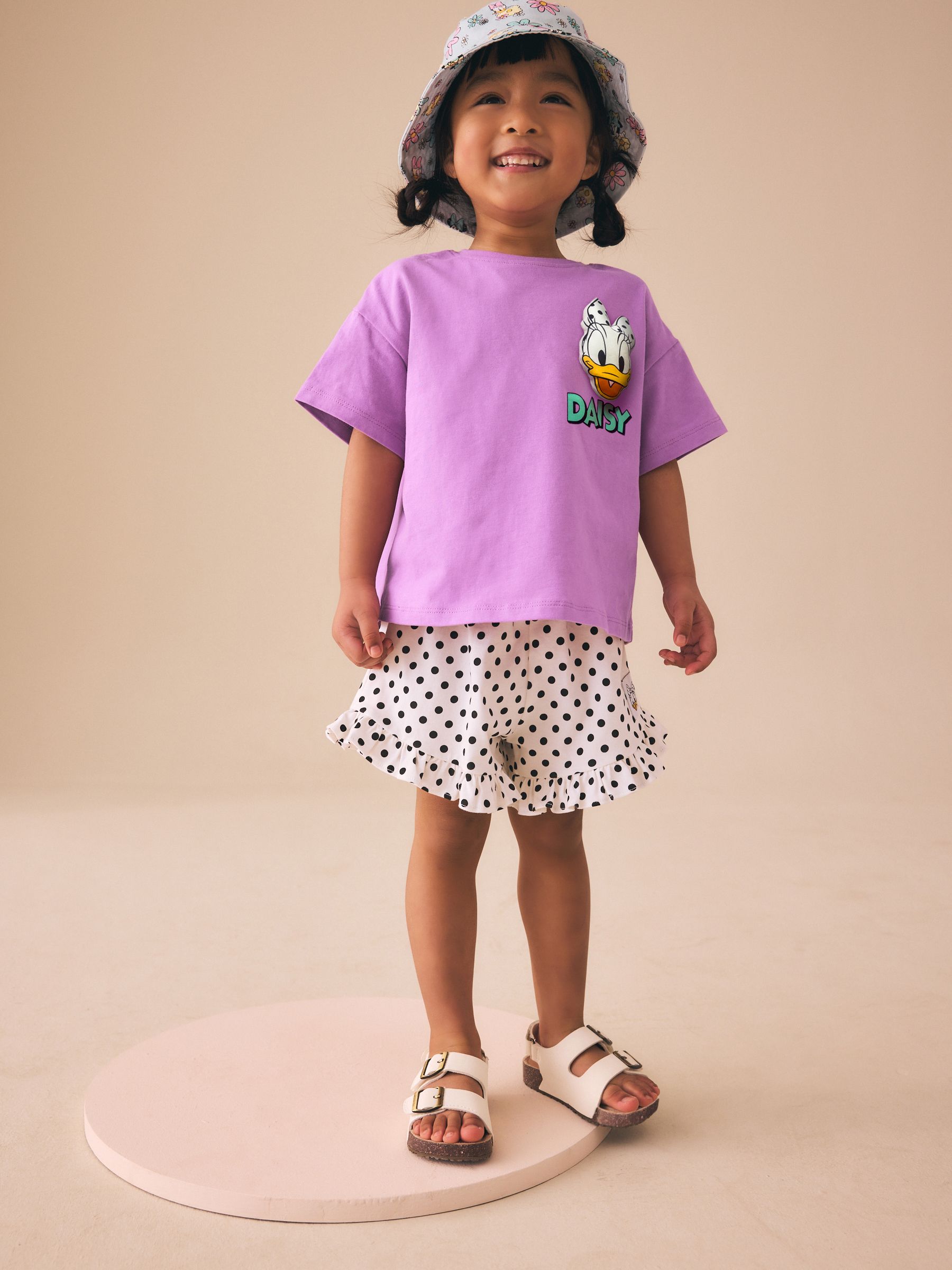 Buy Purple Disney Daisy Duck Shorts Set (3mths-7yrs) from Next USA