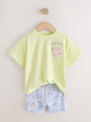 Galben - Peppa Pig Tricou și set de pantaloni scurți pentru ciclism (3luni-7ani) - Imaginea 5 din 10