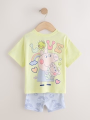 Galben - Peppa Pig Tricou și set de pantaloni scurți pentru ciclism (3luni-7ani) - Imaginea 6 din 10