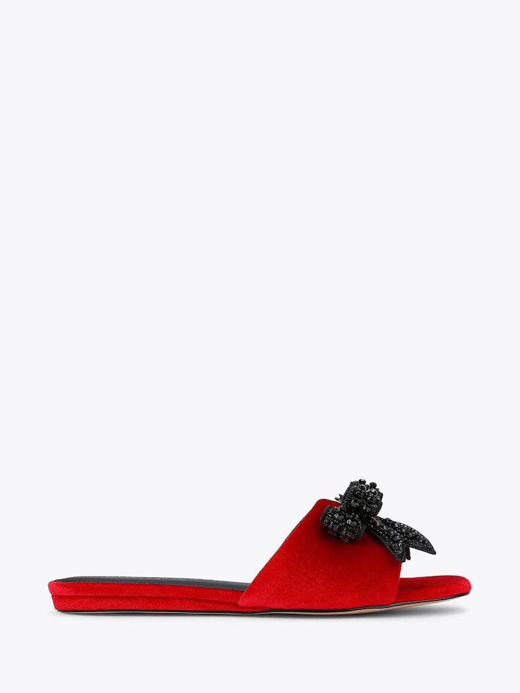 Kurt Geiger London Kensington Bow Flat Shoes - Image 2 of 5 Kurt Geiger London Kensington Bow Flat Shoes - Image 2 of 5
