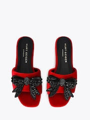 Kurt Geiger London Kensington Bow Flat Shoes - Image 3 of 5