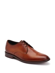 Base London Dark Brown Bronte Derby Shoes - Image 3 of 4
