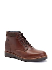 Base London Brown Dugan Waxy Boots - Image 3 of 4