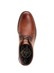 Base London Brown Bartlett Pull Up Boots - Image 2 of 4