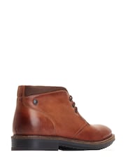 Base London Brown Bartlett Pull Up Boots - Image 4 of 4