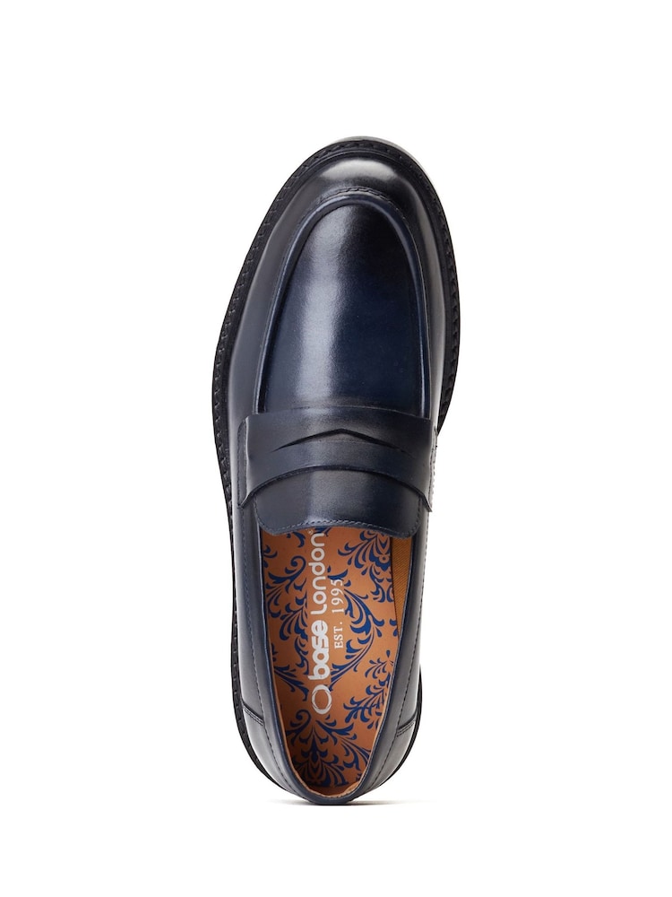 Base London Blue Ivey Loafers - Image 2 of 4 Base London Blue Ivey Loafers - Image 2 of 4
