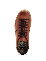 Base London Brown Beck Pull Up Shoes - Image 2 of 4