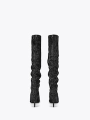 Carvela Black Knee Boots - Image 3 of 4