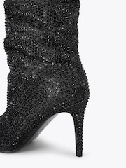 Carvela Black Knee Boots - Image 4 of 4