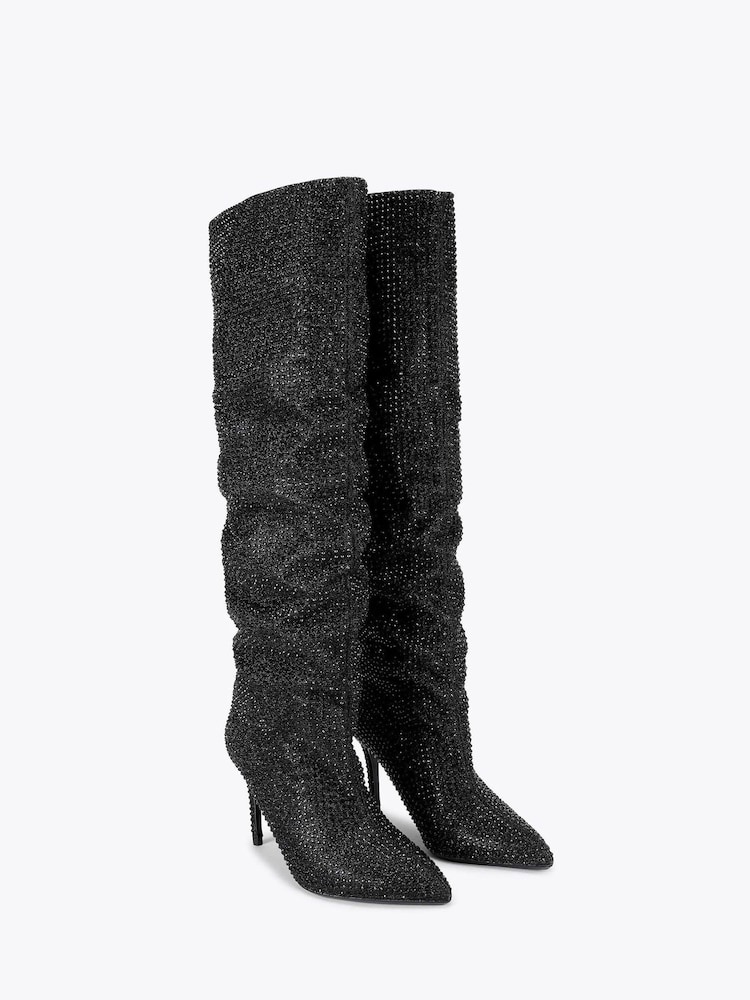 Carvela Black Amore Knee Boots - Image 5 of 5 Carvela Black Amore Knee Boots - Image 5 of 5