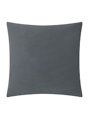Paoletti Charcoal Evoke Cut Velvet Cushion - Image 2 of 4