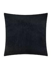Paoletti Black Evoke Cut Velvet Cushion - Image 2 of 4