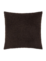 Yard Chocolate Cabu Chunky Boucle Cushion - Image 1 of 3