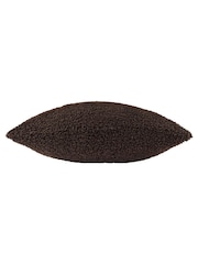 Yard Chocolate Cabu Chunky Boucle Cushion - Image 2 of 3