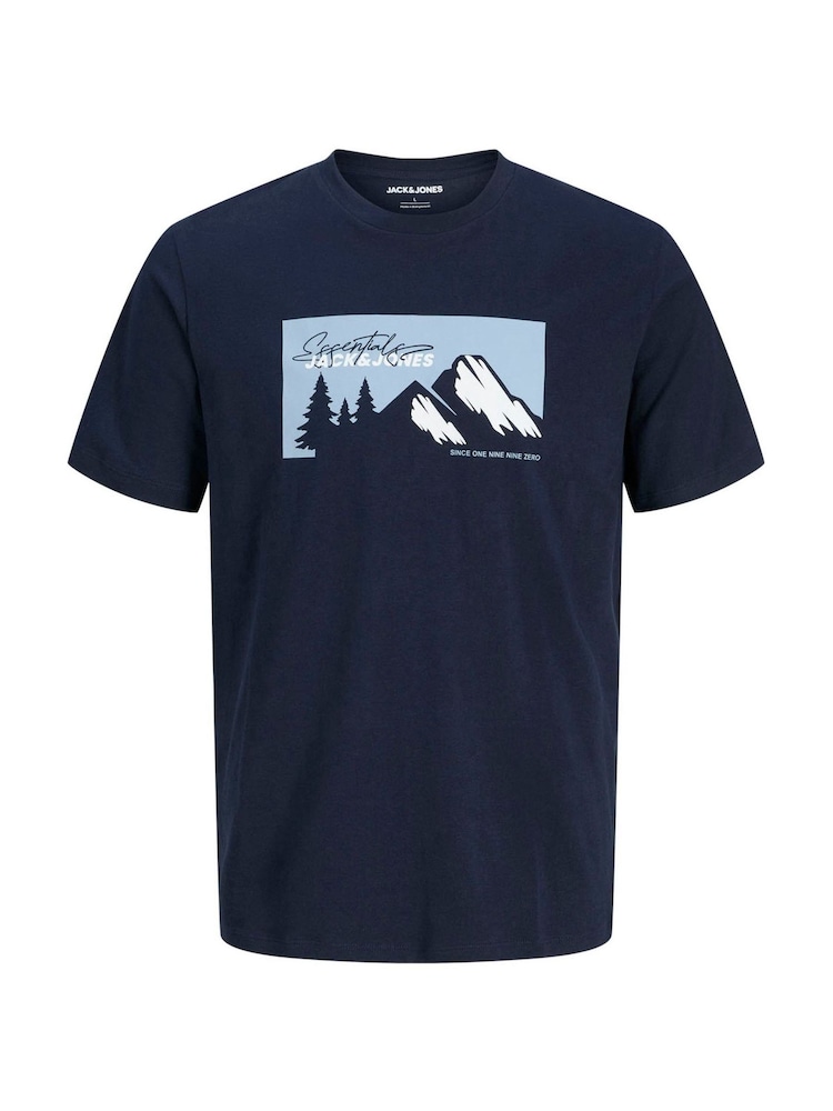 JACK & JONES Junior Blue 2 Pack Short Sleeve T-Shirts - Image 3 of 3 JACK & JONES Junior Blue 2 Pack Short Sleeve T-Shirts - Image 3 of 3