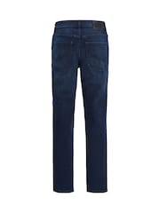 JACK & JONES Junior Blue Clark Straight Regular Fit Jeans - Image 7 of 7