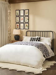 Black Piper Bobbin Metal Bed Frame - Image 1 of 4