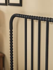 Black Piper Bobbin Metal Bed Frame - Image 3 of 4