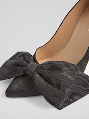 LK Bennett Black Vivi Bow Courts - Image 4 of 4