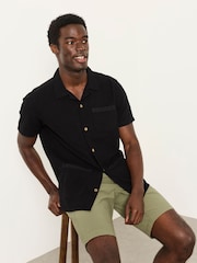 Short Sleeve 3 Pocket Textured Fabric Shirt - Bild 2 von 7