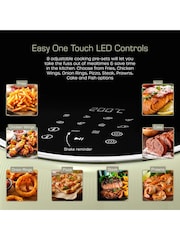 Swan Green Retro Digital Air Fryer - Image 5 of 6