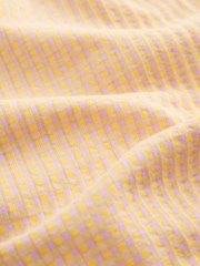 Yellow Gingham Lightweight Shorts - Image 8 of 8