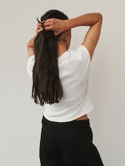 متعدد الألوان - حزمة من 5 تيشرتات بياقة بحافة مستديرة وأكمام فوق الكتف - صورة 10 من 11