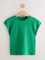 متعدد الألوان - حزمة من 5 تيشرتات بياقة بحافة مستديرة وأكمام فوق الكتف - صورة 2 من 11