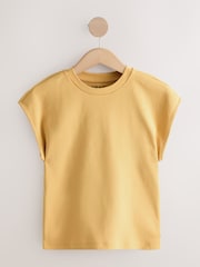 متعدد الألوان - حزمة من 5 تيشرتات بياقة بحافة مستديرة وأكمام فوق الكتف - صورة 5 من 11