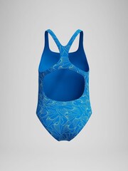 Speedo Blue Speedo Hyperboom Medalist Swimsuit - Image 2 of 4