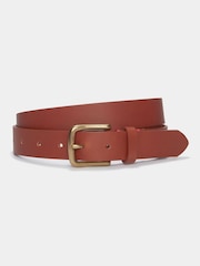 Aubin Thorn Leather Brown Belt - Image 1 of 2