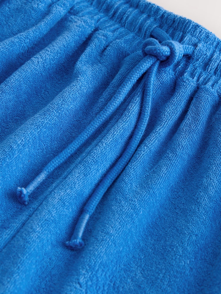 أزرق كوبالت - شورت من قماش تيري - صورة 7 من 7