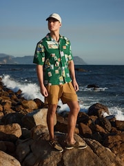 Green Postcard - プリント半袖シャツ - 画像 2 / 4