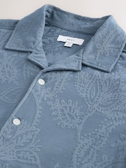 Cachemir azul - Jersey Short Sleeve Shirt - Imagen 7 de 7