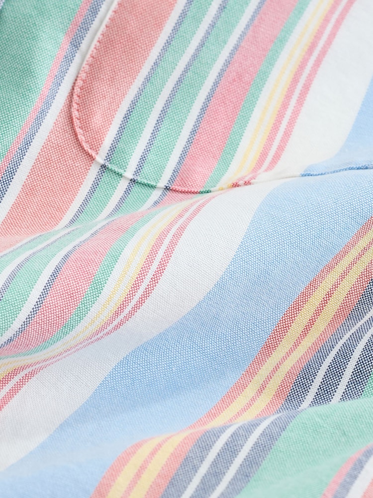 Pink Stripe Oxford Long Sleeve Shirt - Image 2 of 3