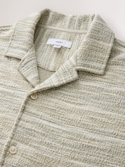 Green Jersey Textured Short Sleeve Shirt - Image 2 of 3