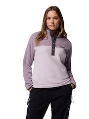 Columbia Purple Benton Springs 1/2 Snap Pull Over Fleece II - Image 1 of 3