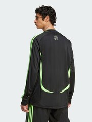 adidas Originals Black Teamgeist Adicolor Long Sleeve T-Shirt - Image 2 of 5