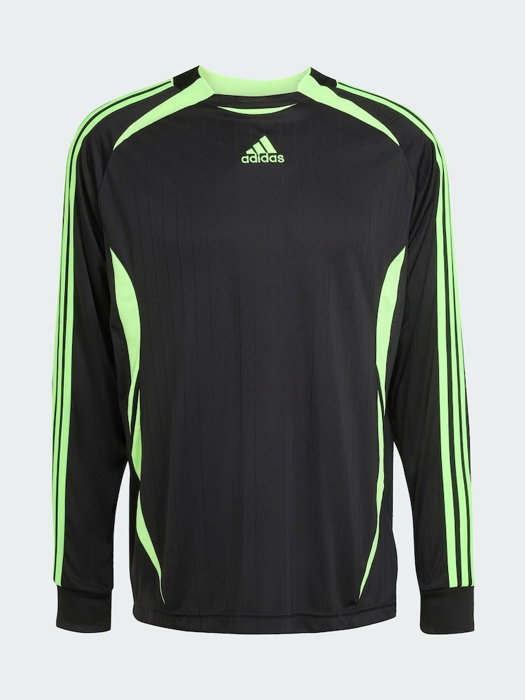 adidas Originals Black Teamgeist Adicolor Long Sleeve T-Shirt - Image 5 of 5 adidas Originals Black Teamgeist Adicolor Long Sleeve T-Shirt - Image 5 of 5