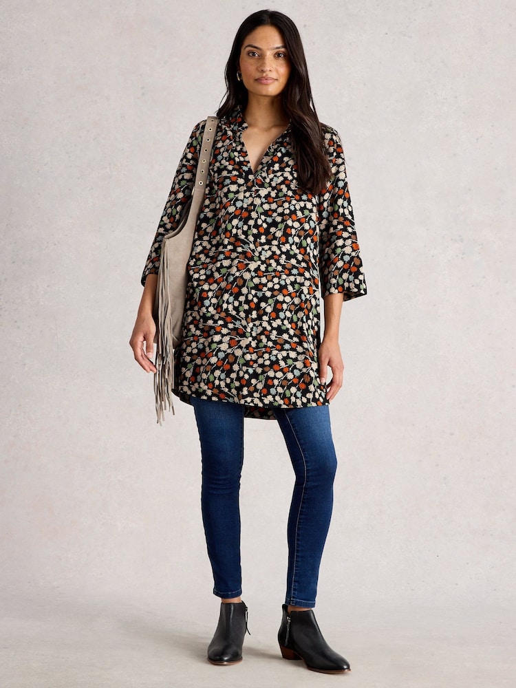 White Stuff Black Blake Tunic - Image 1 of 6