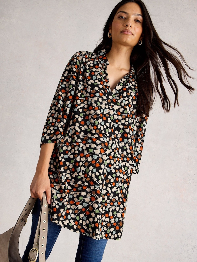 White Stuff Black Blake Tunic - Image 2 of 6