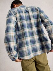 White Stuff Blue Darwen Check Shirt - Image 2 of 6