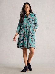 White Stuff Blue Everly Jersey Dress - Image 1 of 6