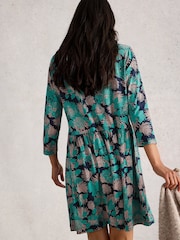 White Stuff Blue Everly Jersey Dress - Image 2 of 6